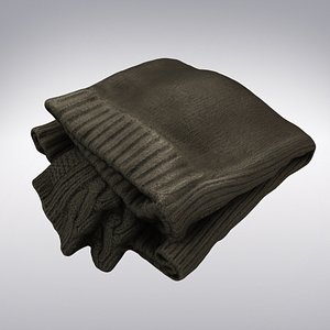 Sweater Knitted Folded - 3D Scanned