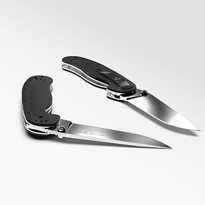 3d model knife ontario rat 1