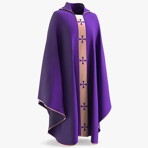 Liturgical Vestment Purple Robe