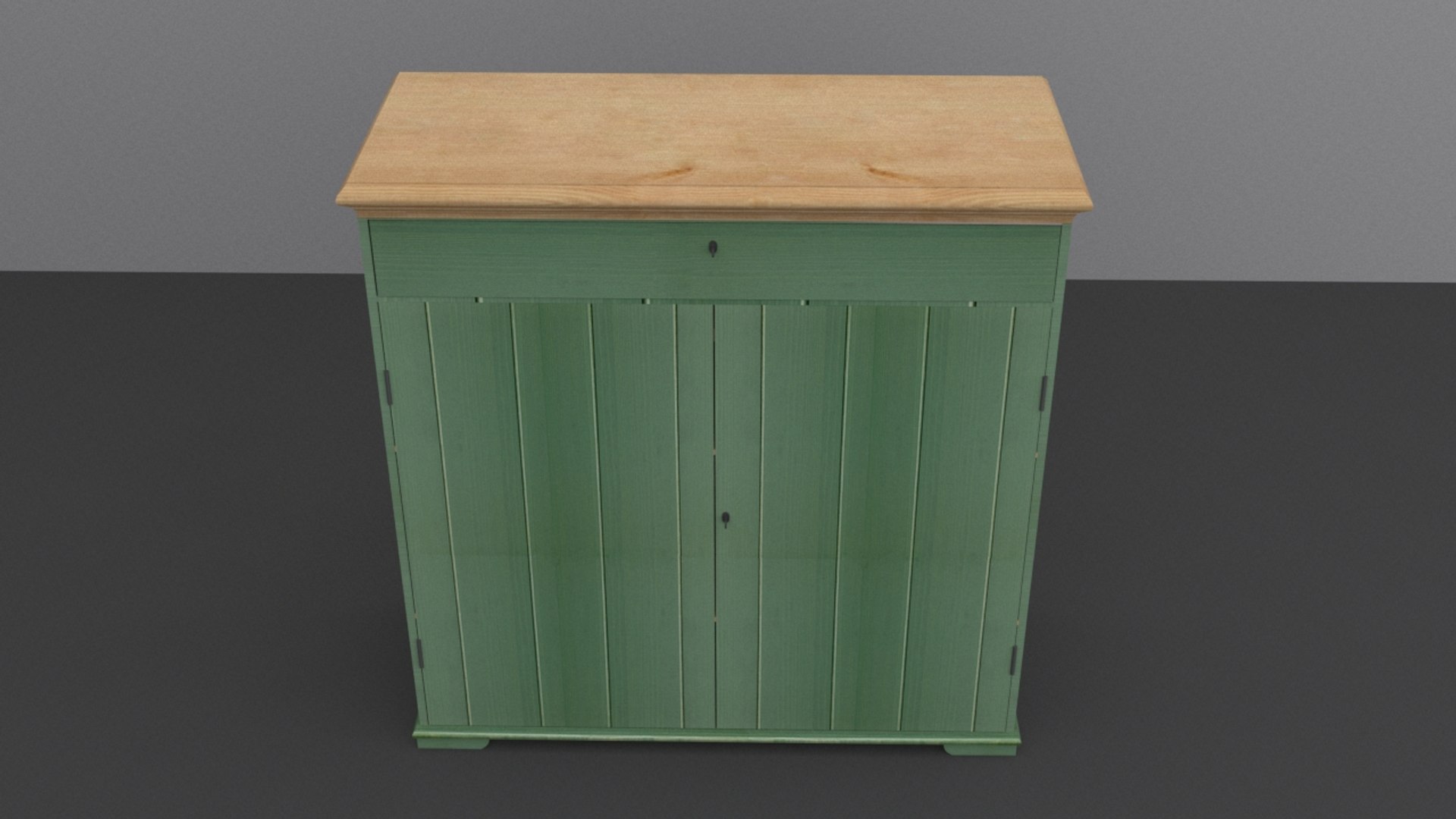 Ikea green linen cupboard discount