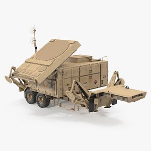 patriot mpq53 radar set 3D