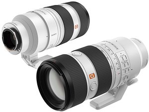 Sony FE 70-200mm F28 GM lens 3D model