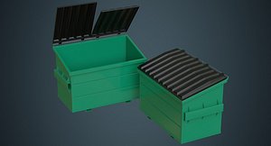 dumpster 2a 3D model