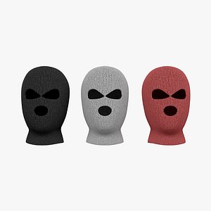 Balaclava mask 3D model