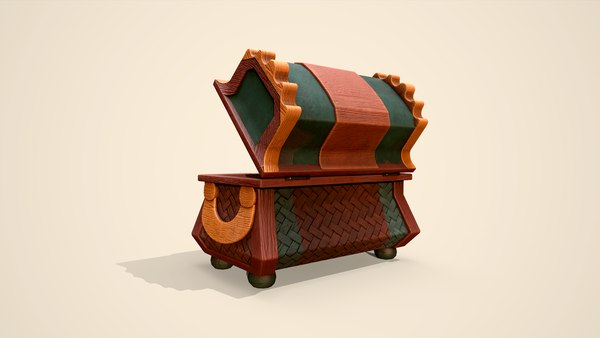 3D Jungle Treasure Chest - TurboSquid 2024421