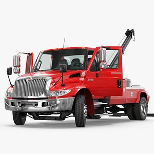 International DuraStar 4300 Wrecker Truck Rigged