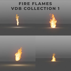 Fire Flames PACK 1 - VDB