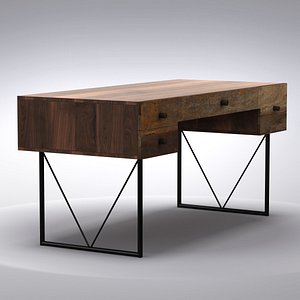 crate barrel - hendrix 3d model