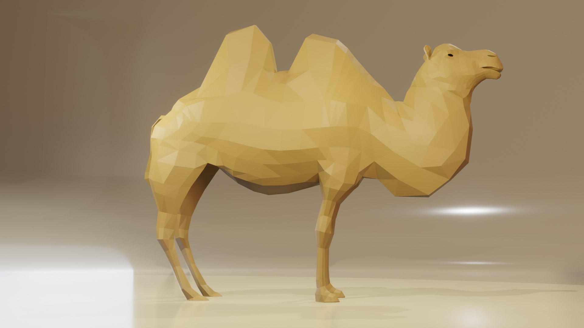 Camel Blender 3D Model - TurboSquid 1573728