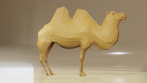 camel blender 3D model