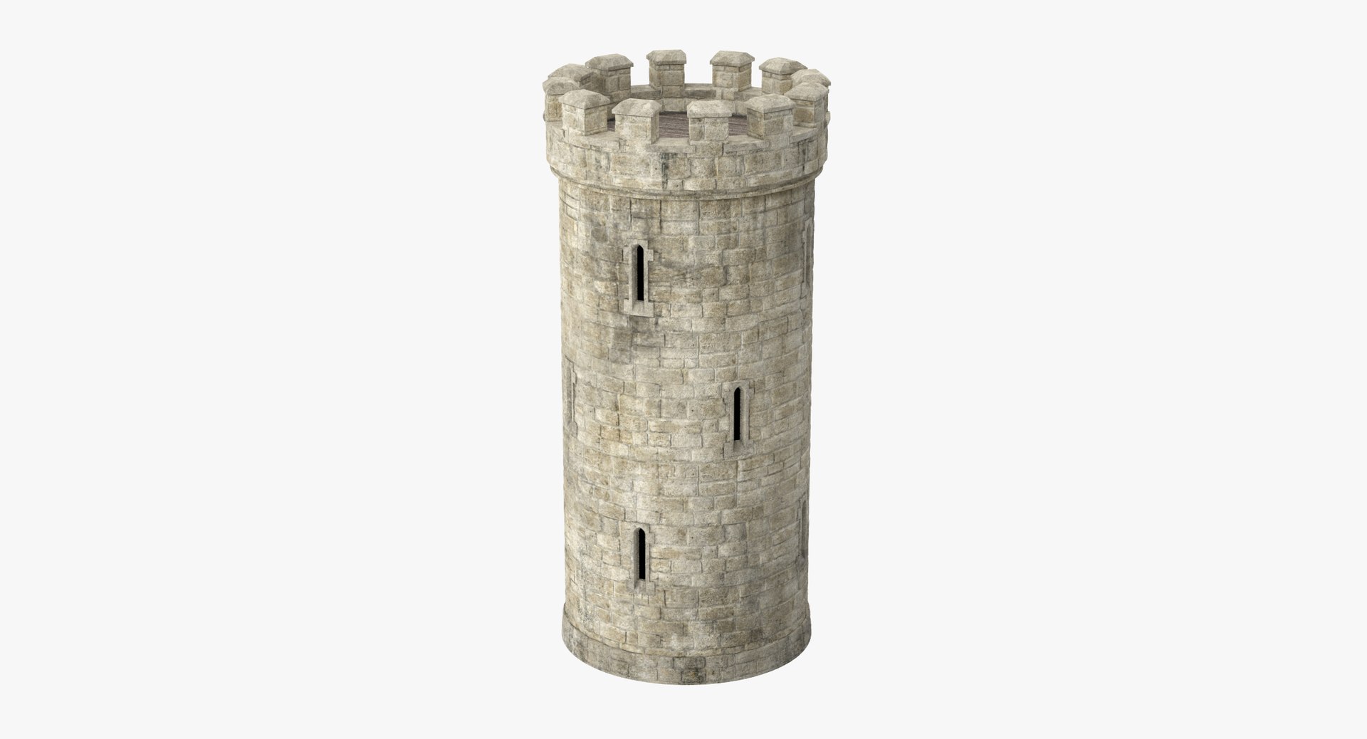 3d model turret