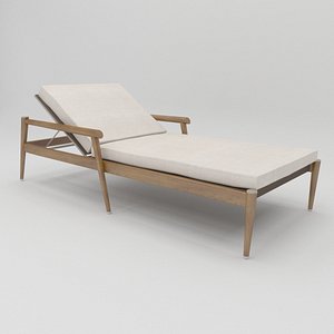 3D konos chaise lounge