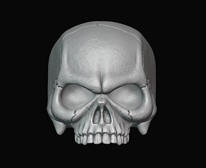 Skull wolf scalp 3D print ready model - TurboSquid 1874731
