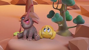 Elephant Cute cartoon