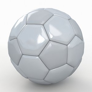 Soccerball big holes white