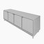 Sora Four-Door Credenza