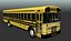 bluebird american school bus 3d 3ds