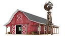 Detailed Farm Barn