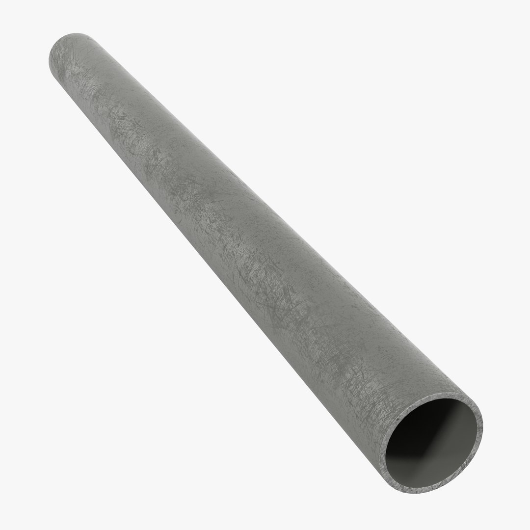 Iron Pipe 2 3D Model 3D model preview