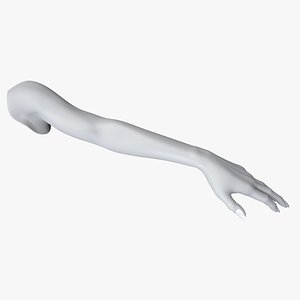 hand arm woman 3D model
