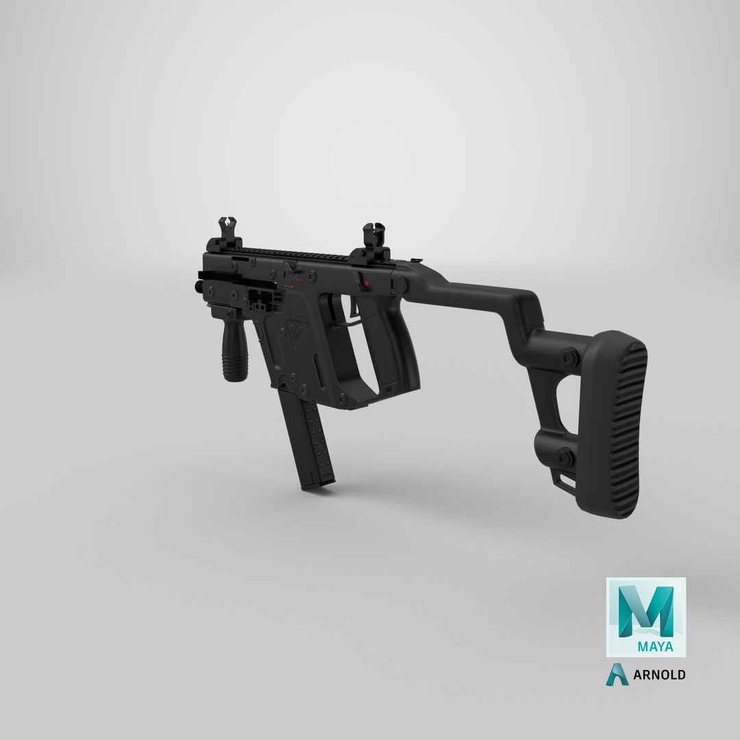 KRISS Vector Gen 1 SMG 45 ACP 3D model https://p.turbosquid.com/ts-thumb/H1/GPqOge/md/stemcell_maya_arnold_render/png/1670846503/1920x1080/fit_q87/c2356050a0053256b677049762d98d49998adc1a/stemcell_maya_arnold_render.jpg