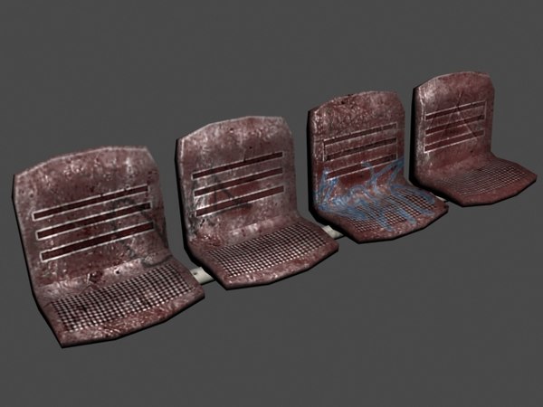 modelo 3d Metro Seat gratis - TurboSquid 524423