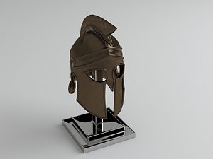 3d medieval helmet model