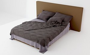 3D Model Modern Bed 101 model