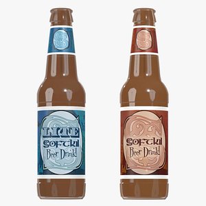 beer bottle c4d