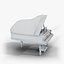 Leonard Grand Piano - Baroque Black and Gold Piano