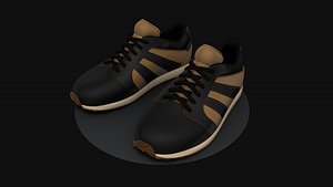 Sneakers sports shoes 3D model