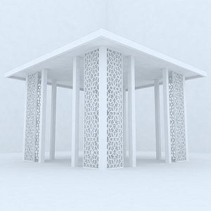 garden 3d model