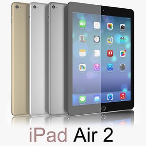 d apple ipad air 2 model