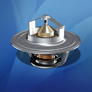 thermostat automobile engine 3d model
