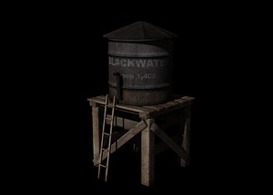 3d water tower
