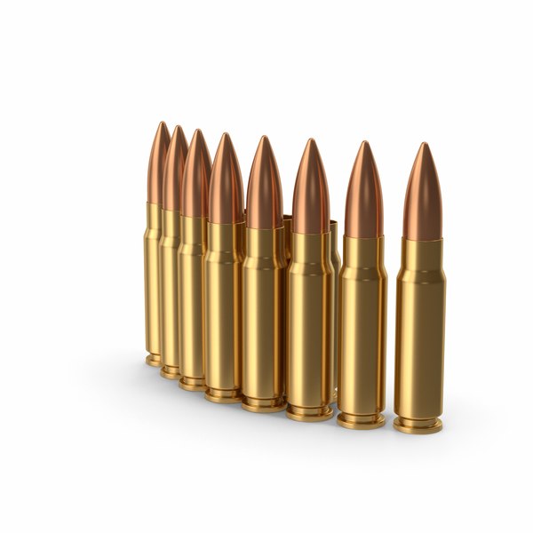 3D model Rifle Bullets - TurboSquid 1973625