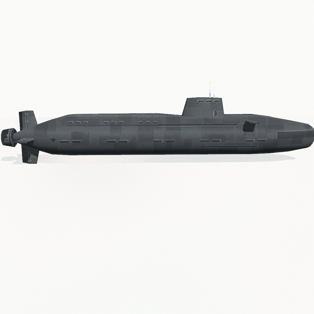 3d astute class submarines astuteclass model