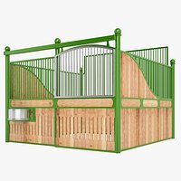 Horse Box Stall 02