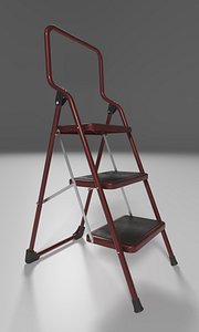 3D aluminum ladder