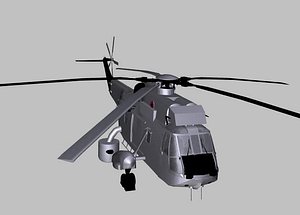 3d model westland seaking aew
