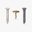 Collection de vieux clous industriels 4