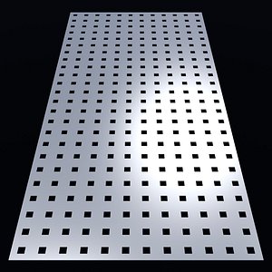 3D Perforated panel with 12 percent opening 25O112