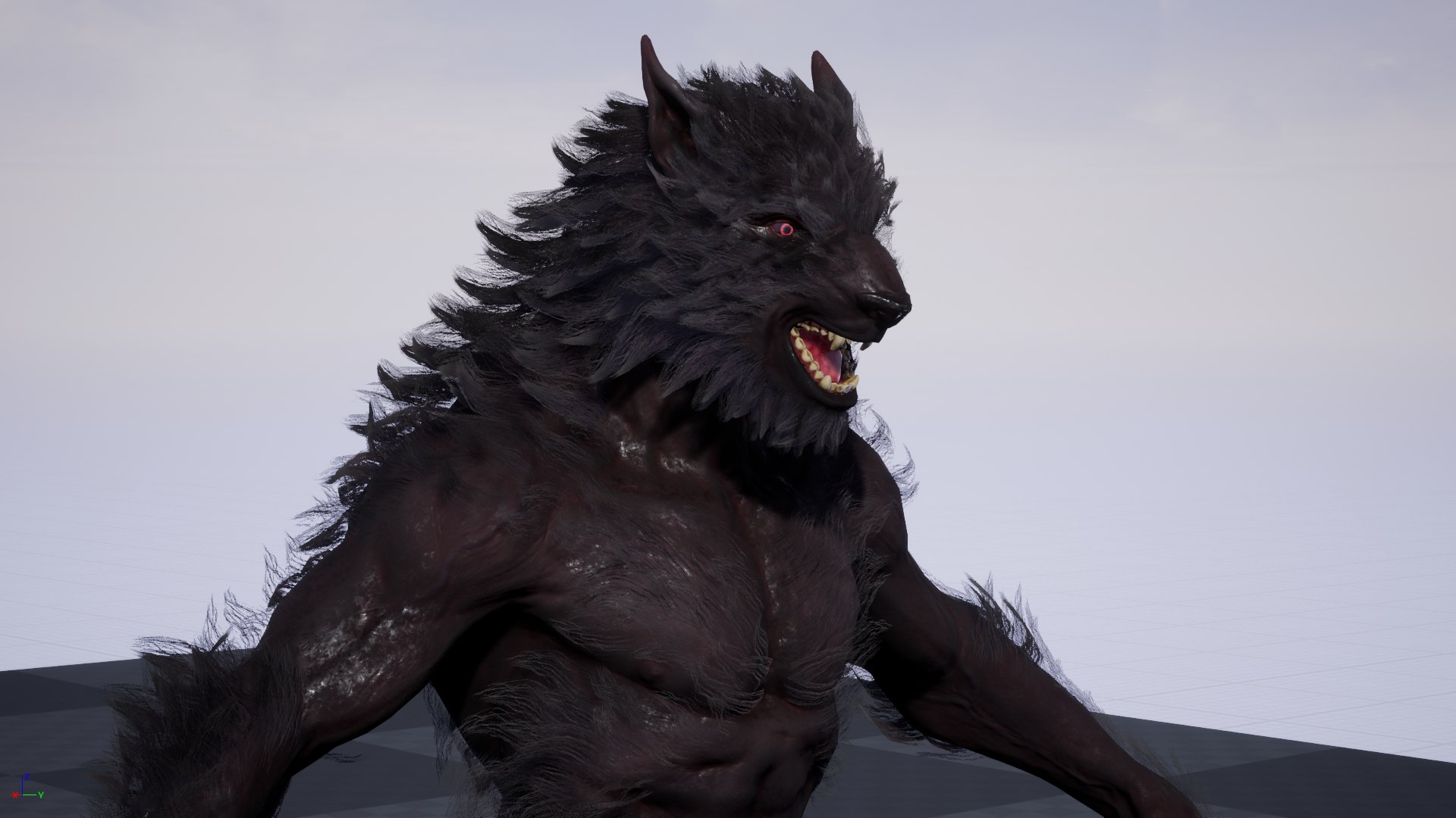 3D Great Werewolf - TurboSquid 2174590