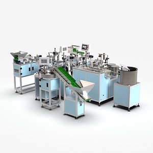3D Automatic Sprinkler Middle Joint Assembly Machine