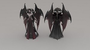 3D Modern Tree Spirit Queen Fantasy Game Character 3D Model-4 model