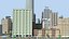 realistic city scene 3d max
