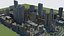 realistic city scene 3d max