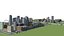 realistic city scene 3d max