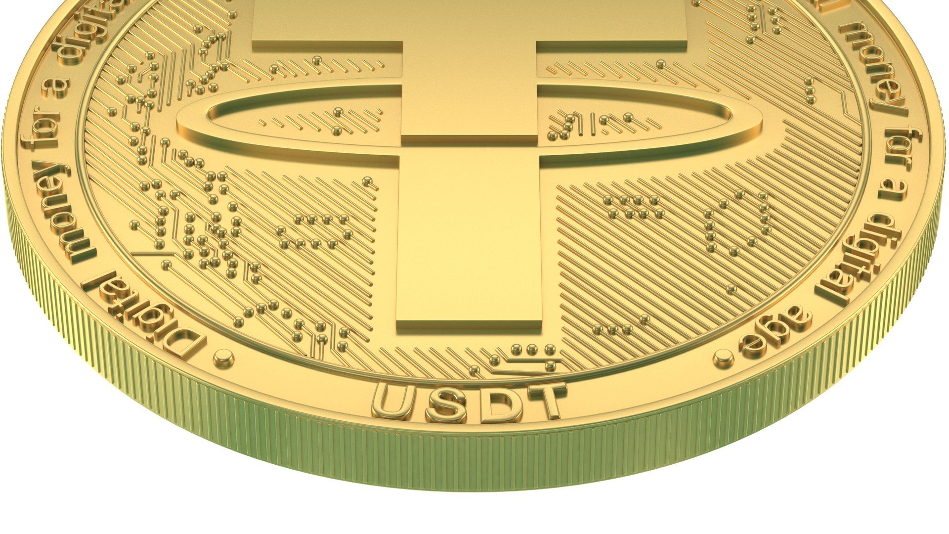 Tether Coin 3D Model - TurboSquid 1742581