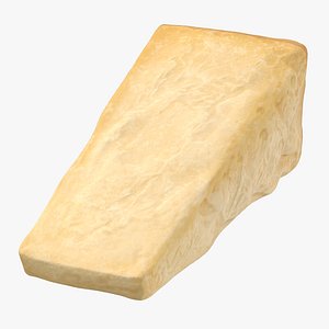 parmesan cheese piece 3D model